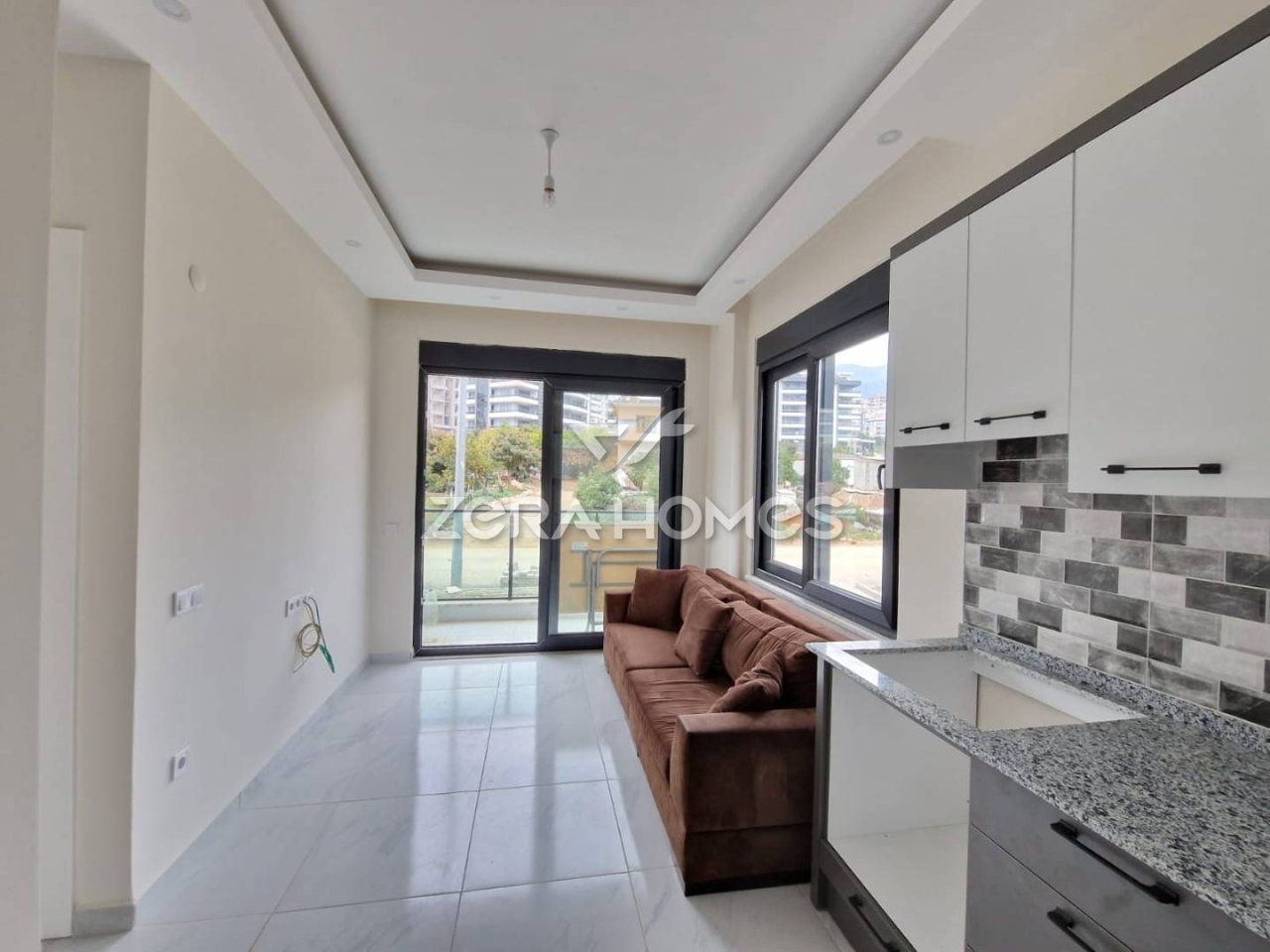 Апартаменты в Алании, Турция, 40 м2 фото 2