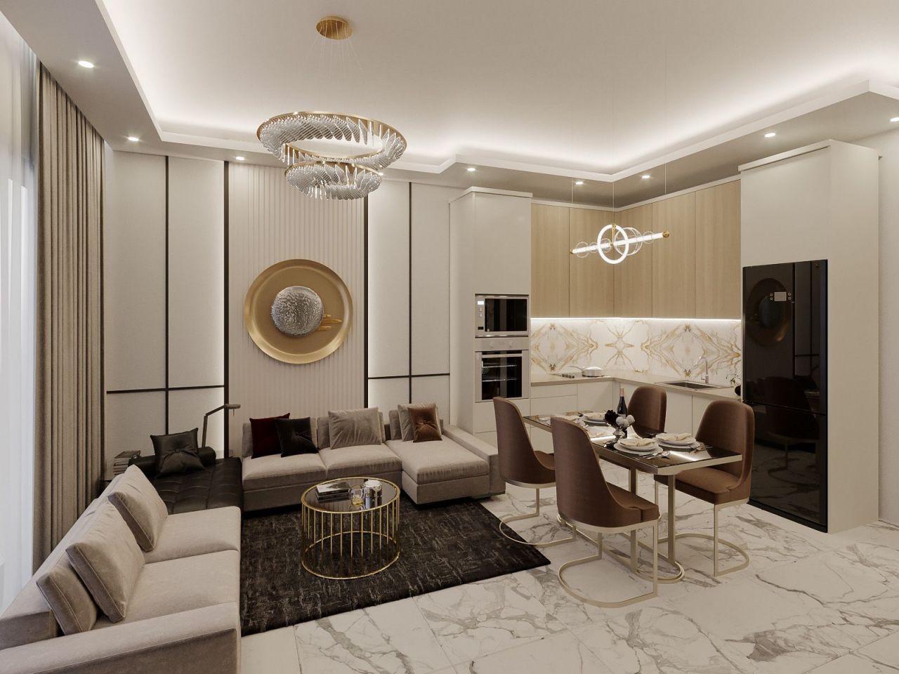 Пентхаус в Алании, Турция, 92 м2 фото 2