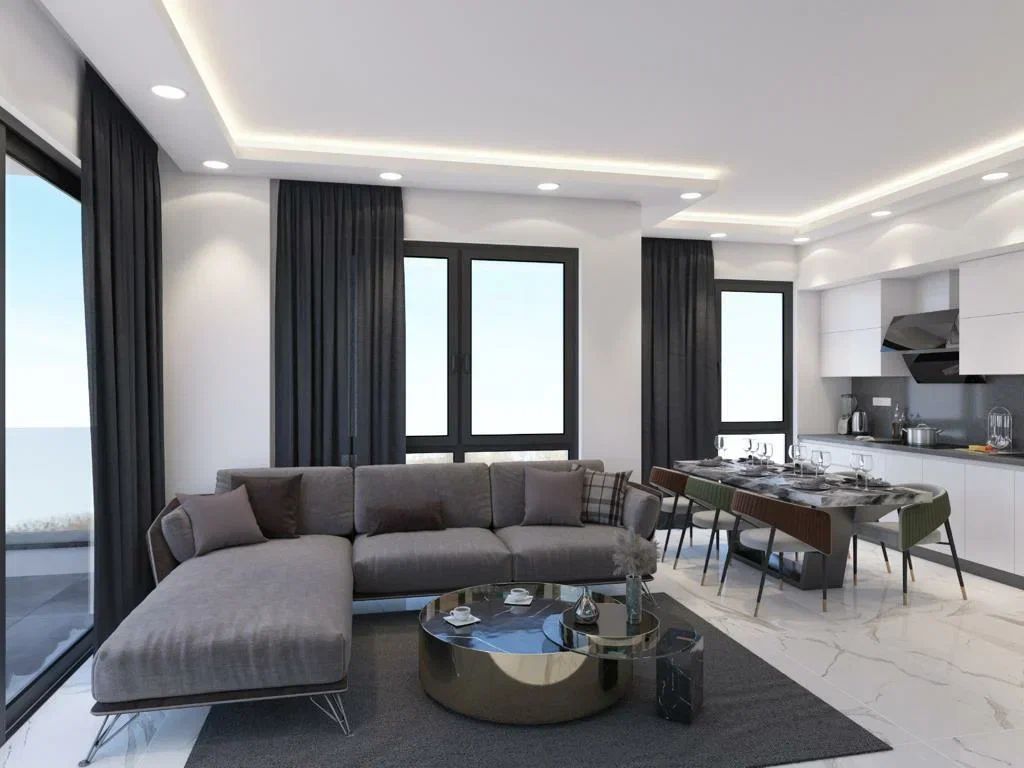 Квартира в Алании, Турция, 55 м2 фото 2
