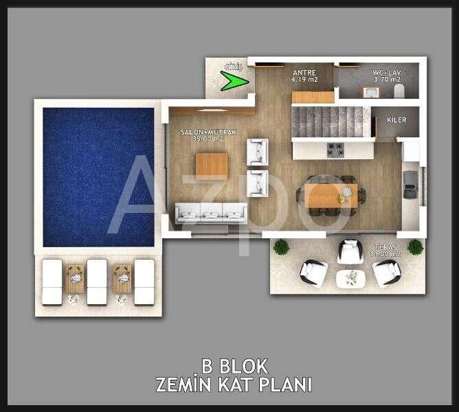 Вилла в Фетхие, Турция, 170 м2 фото 5