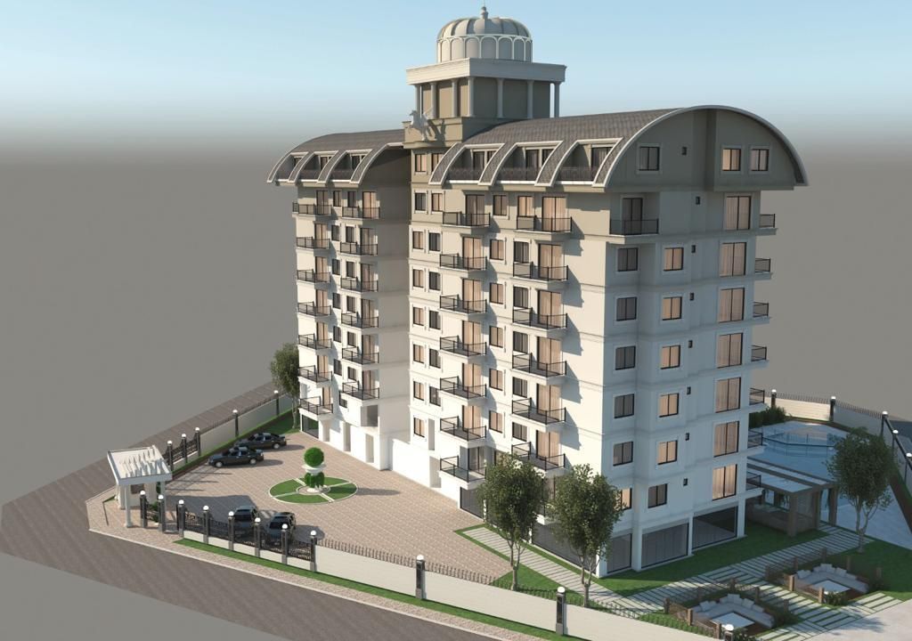 Квартира в Газипаше, Турция, 47 м2 фото 2