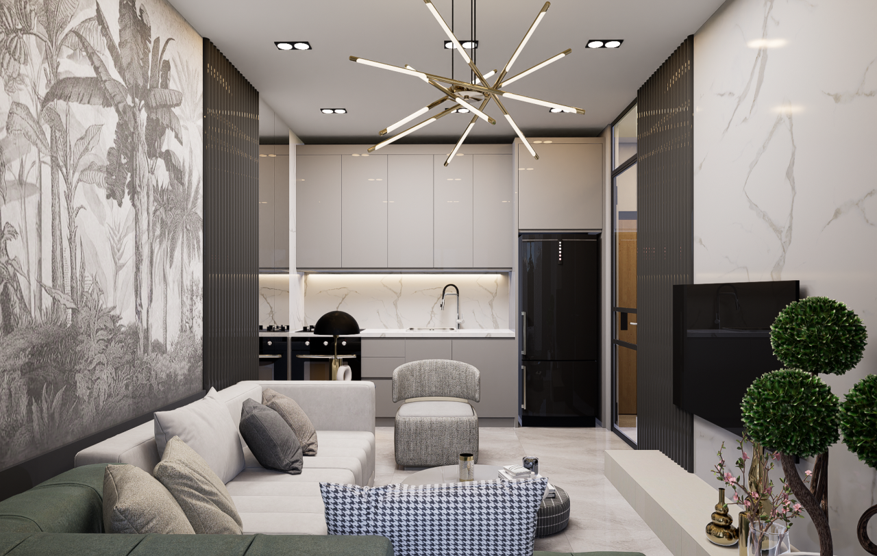 Квартира в Анталии, Турция, 50 м2 фото 4