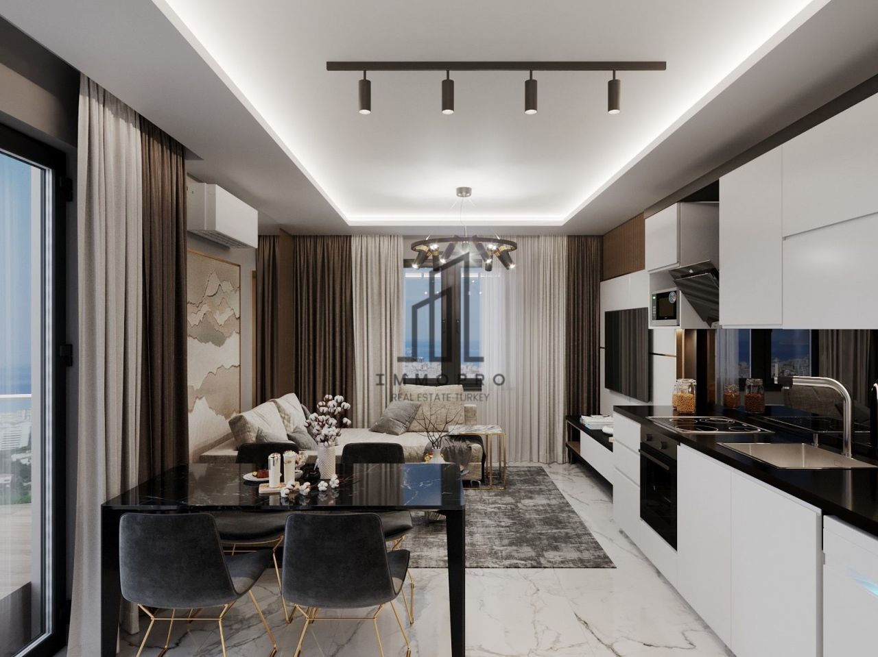 Апартаменты в Алании, Турция, 61 м2 фото 2