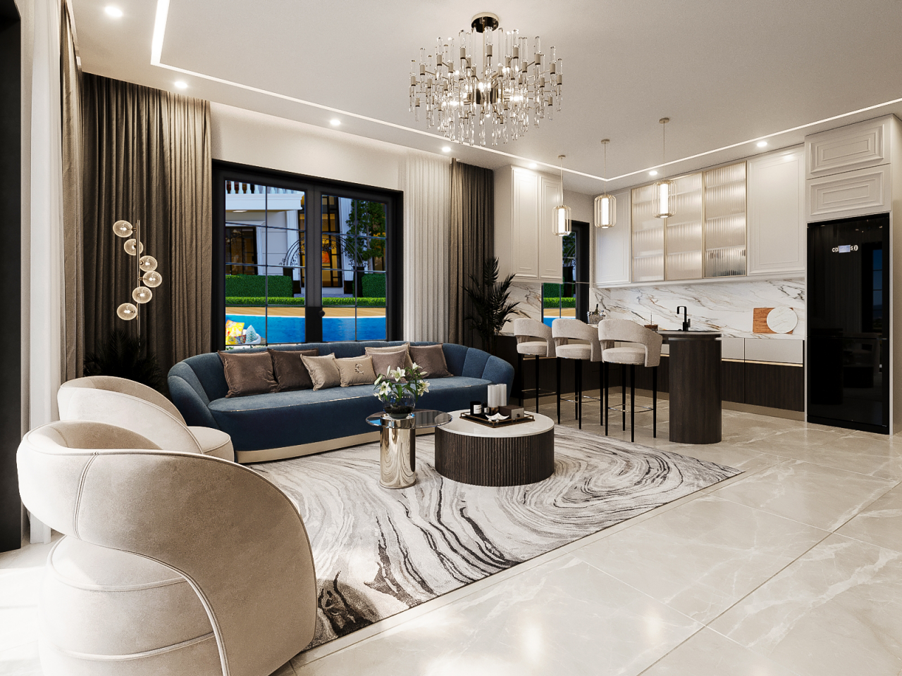 Квартира в Алании, Турция, 50 м2 фото 4