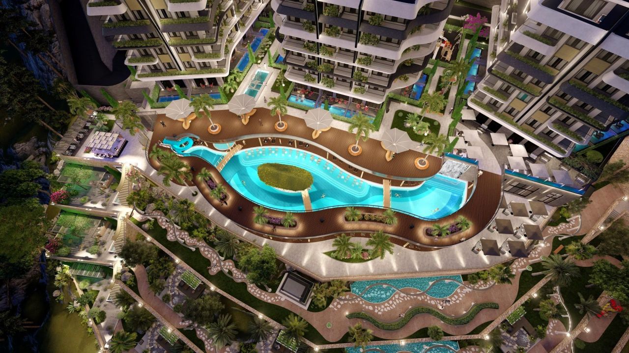 Апартаменты в Алании, Турция, 46 м2 фото 5