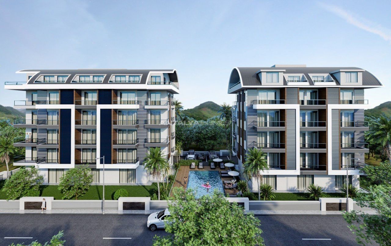Апартаменты в Алании, Турция, 46 м2 фото 3