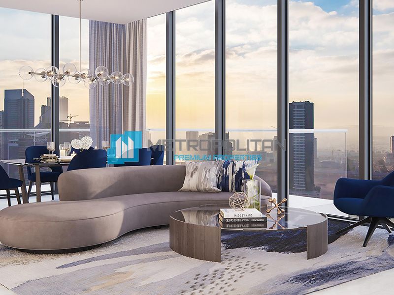Студия Business Bay, ОАЭ, 48.03 м2 фото 4
