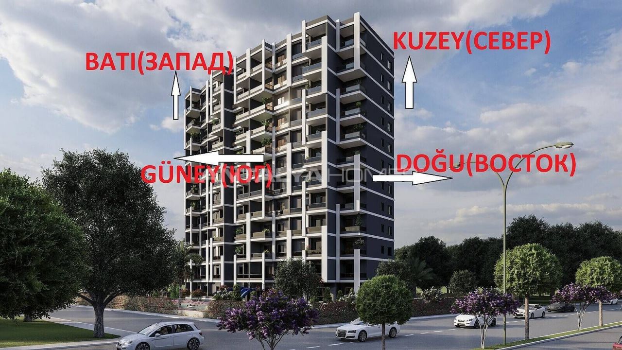 Апартаменты Эрдемли, Турция, 45 м2 фото 5