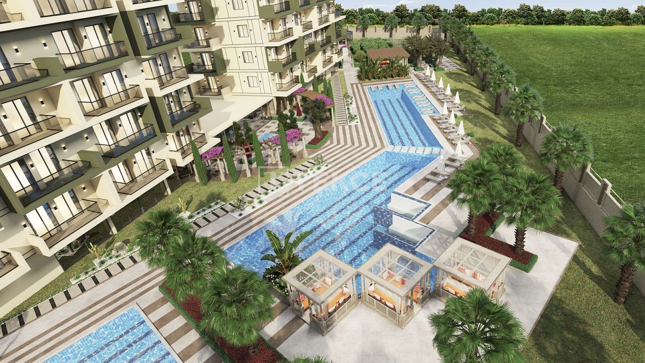 Апартаменты в Алании, Турция, 58 м2 фото 2