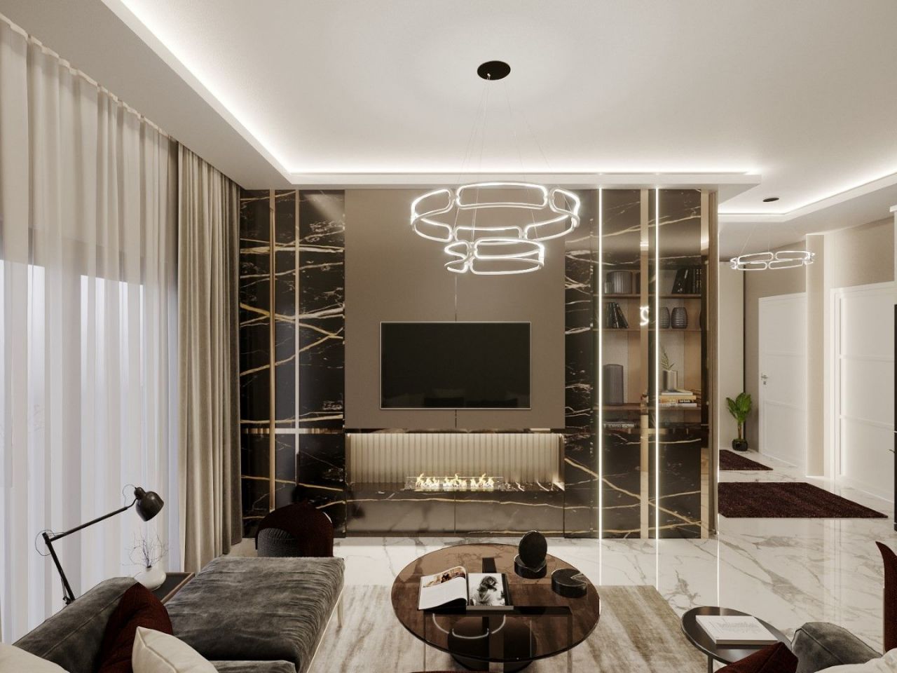 Апартаменты в Алании, Турция, 58 м2 фото 2
