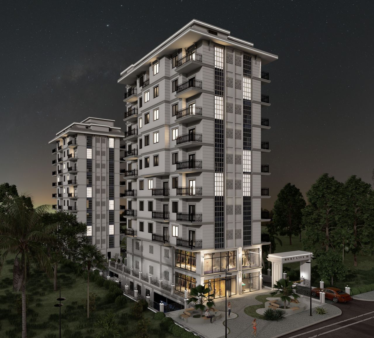Квартира в Алании, Турция, 55 м2 фото 4