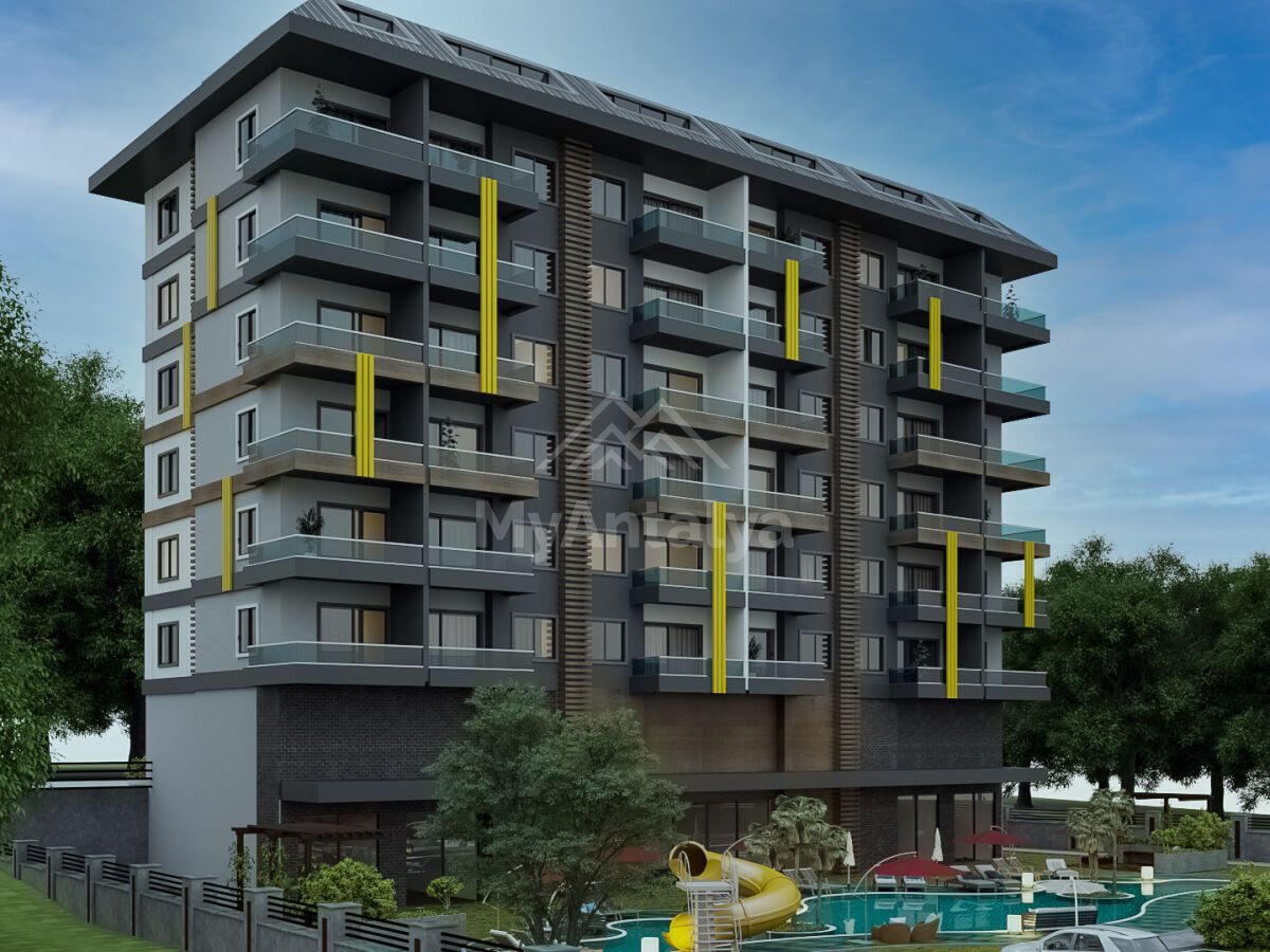 Квартира в Алании, Турция, 50 м2 фото 3