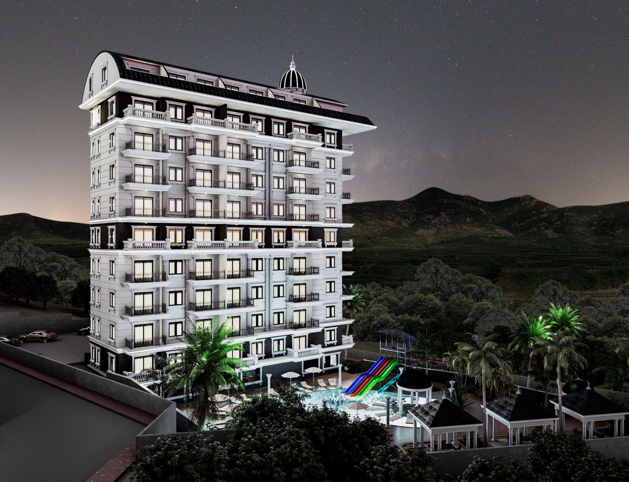 Квартира в Алании, Турция, 45 м2 фото 3