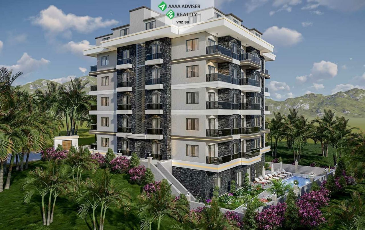 Квартира в Алании, Турция, 45 м2 фото 3