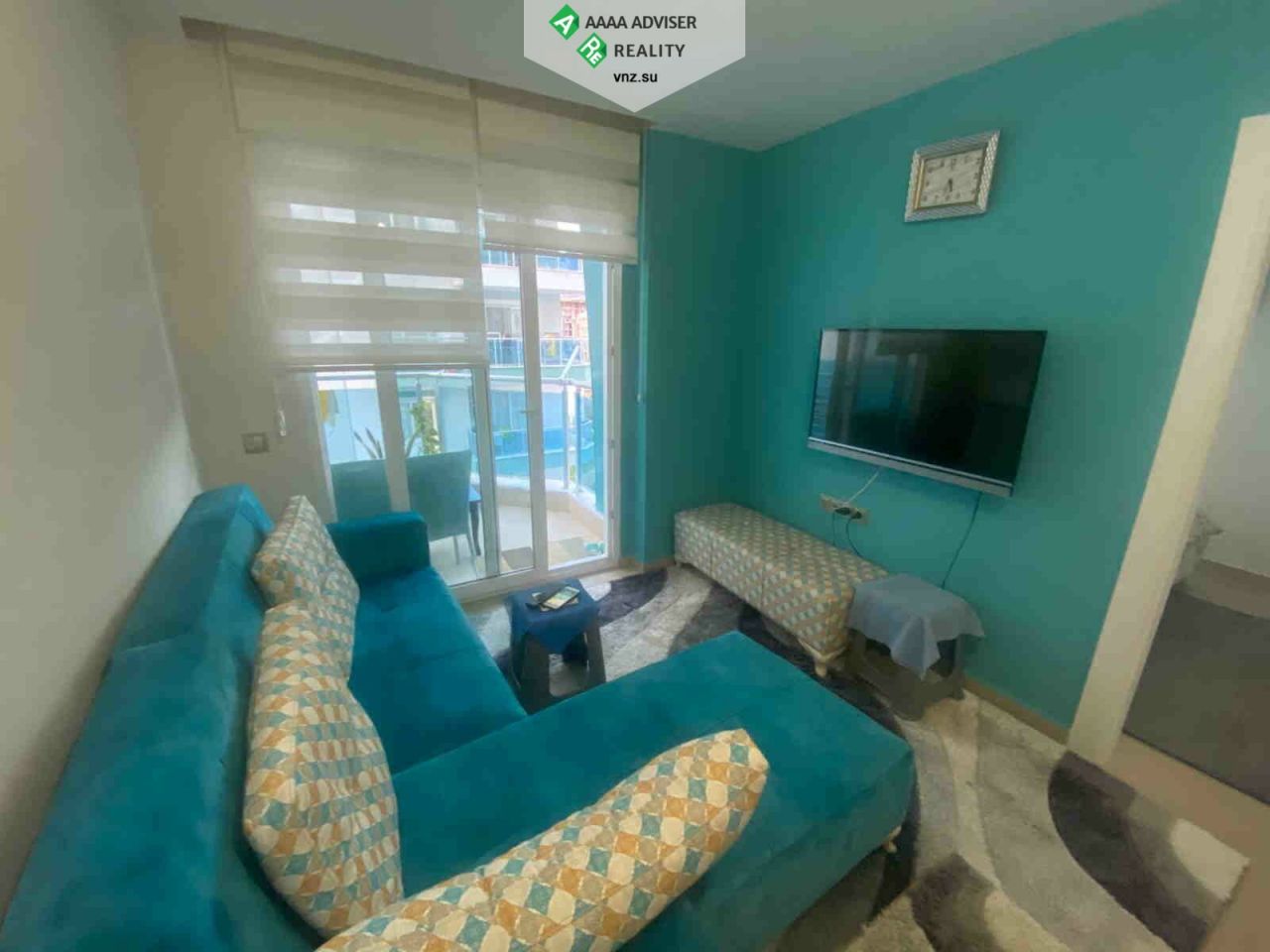 Квартира в Алании, Турция, 45 м2 фото 3