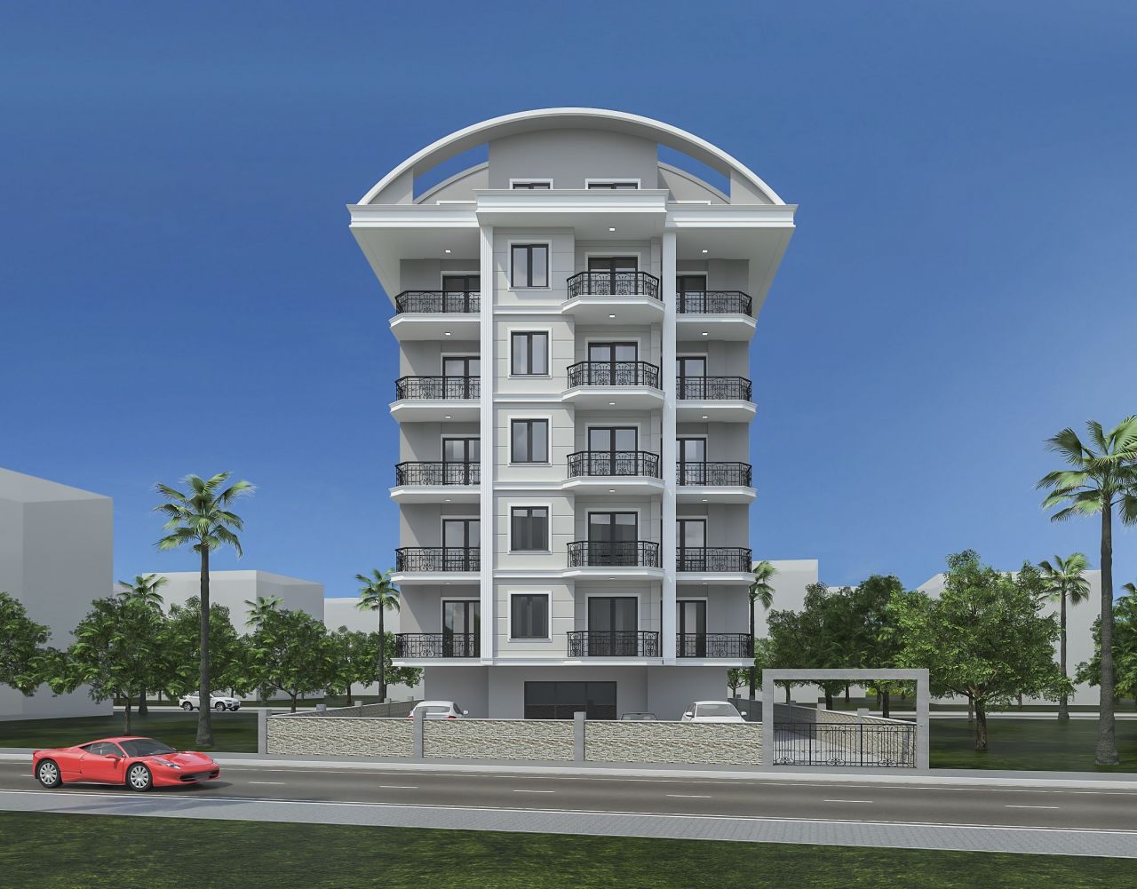 Квартира в Алании, Турция, 50 м2 фото 2
