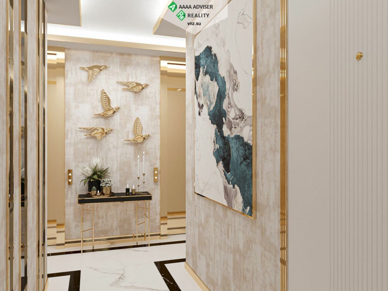 Квартира в Алании, Турция, 50 м2 фото 2