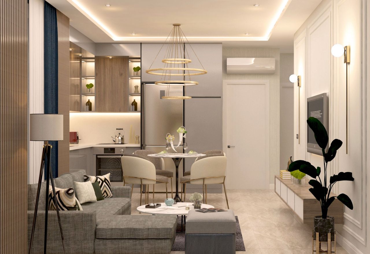 Апартаменты в Алании, Турция, 54 м2 фото 4
