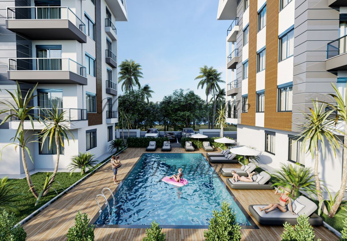 Апартаменты в Алании, Турция, 52 м2 фото 3