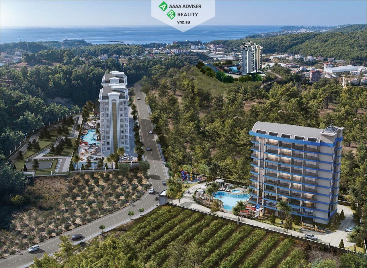 Квартира в Авсалларе, Турция, 46 м2 фото 2