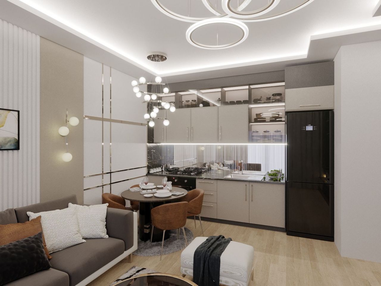 Квартира в Алании, Турция, 55 м2 фото 3