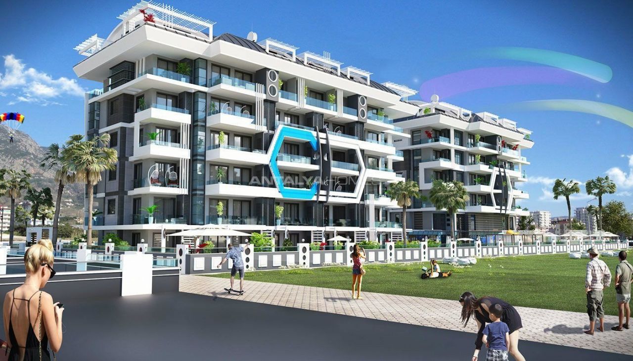 Апартаменты в Алании, Турция, 110 м2 фото 2