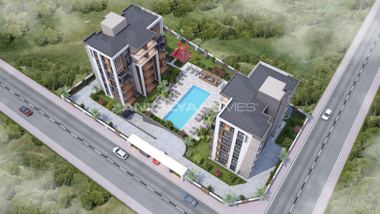 Апартаменты в Анталии, Турция, 44 м2 фото 4