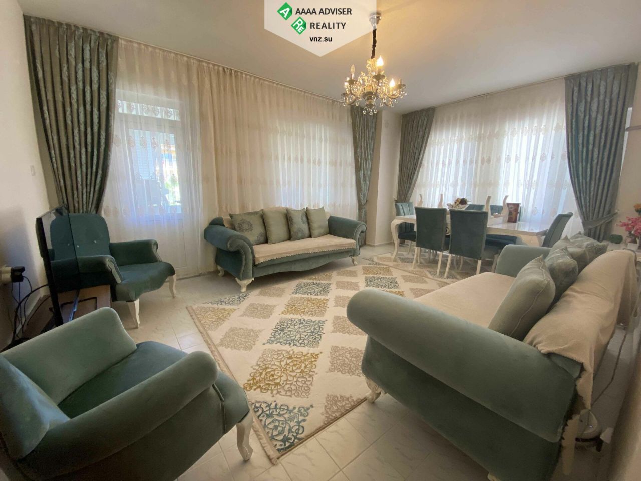 Квартира в Алании, Турция, 100 м2 фото 4