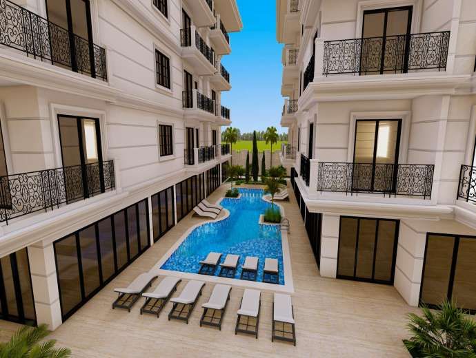 Апартаменты в Алании, Турция, 56 м2 фото 2