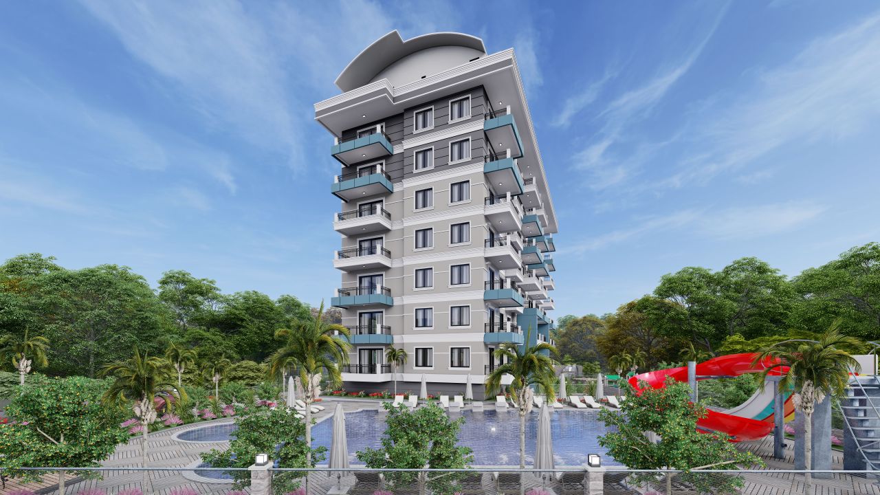 Апартаменты в Алании, Турция, 56 м2 фото 2