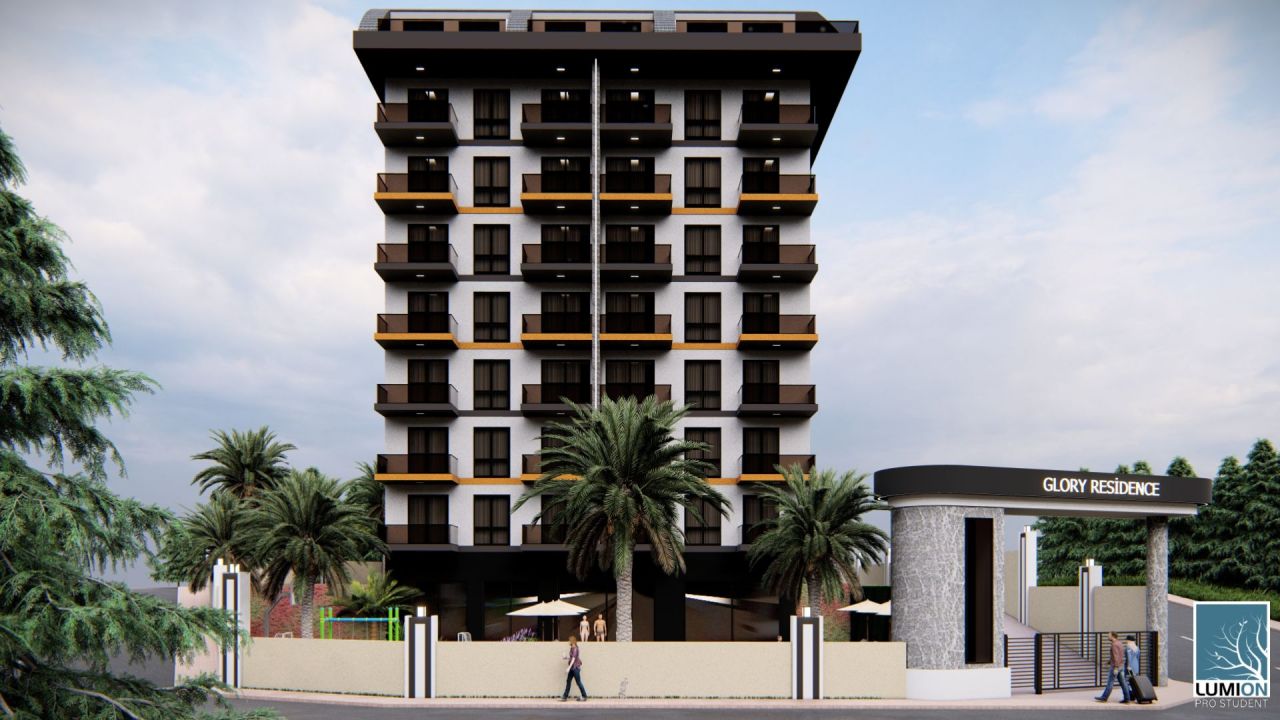 Апартаменты в Авсалларе, Турция, 48 м2 фото 3