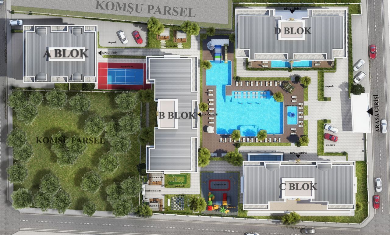 Квартира в Алании, Турция, 45 м2 фото 3