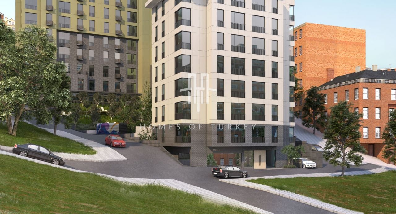 Апартаменты в Стамбуле, Турция, 55 м2 фото 2