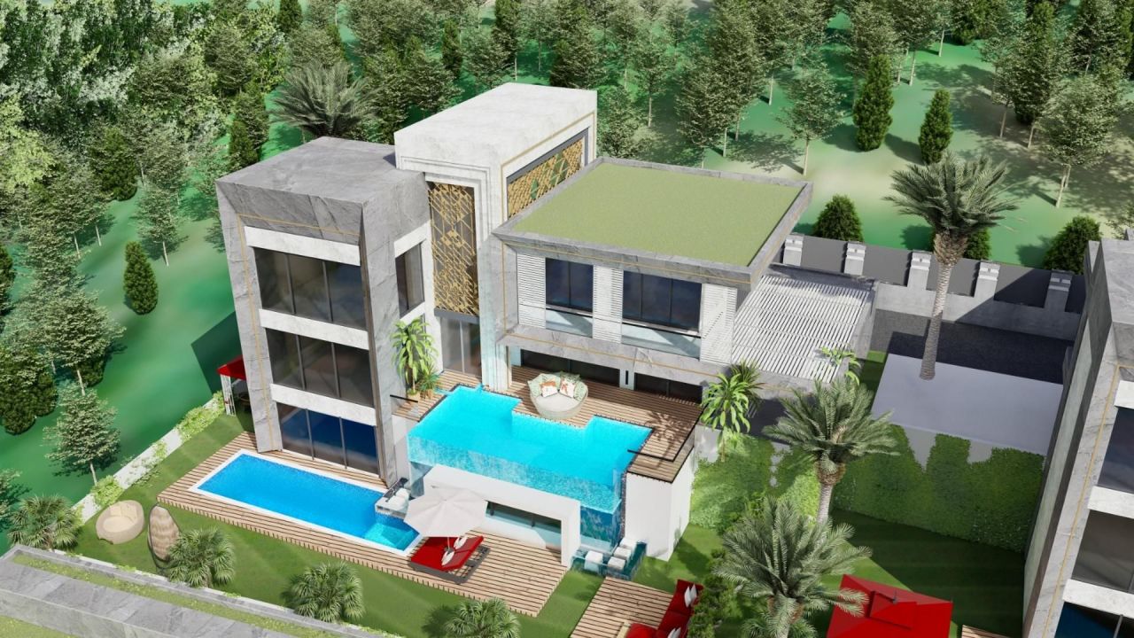 Вилла в Алании, Турция, 400 м2 фото 2