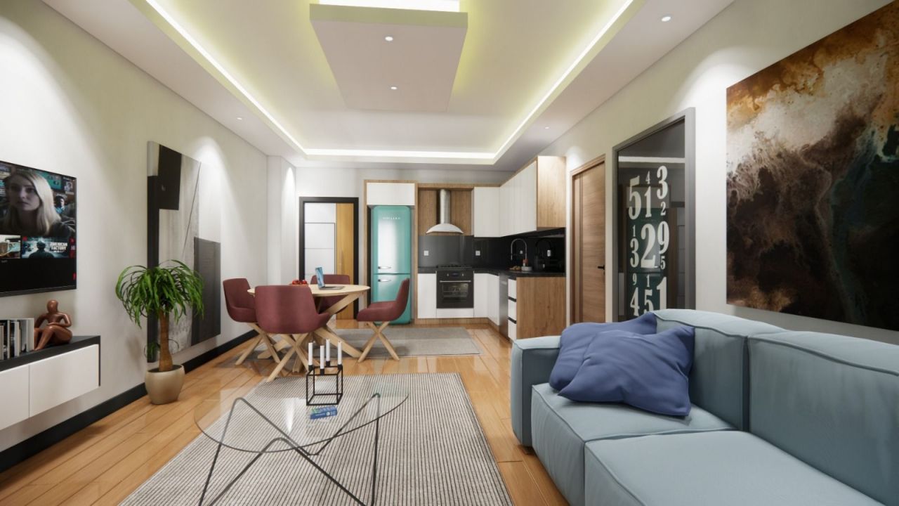 Квартира в Анталии, Турция, 55 м2 фото 3