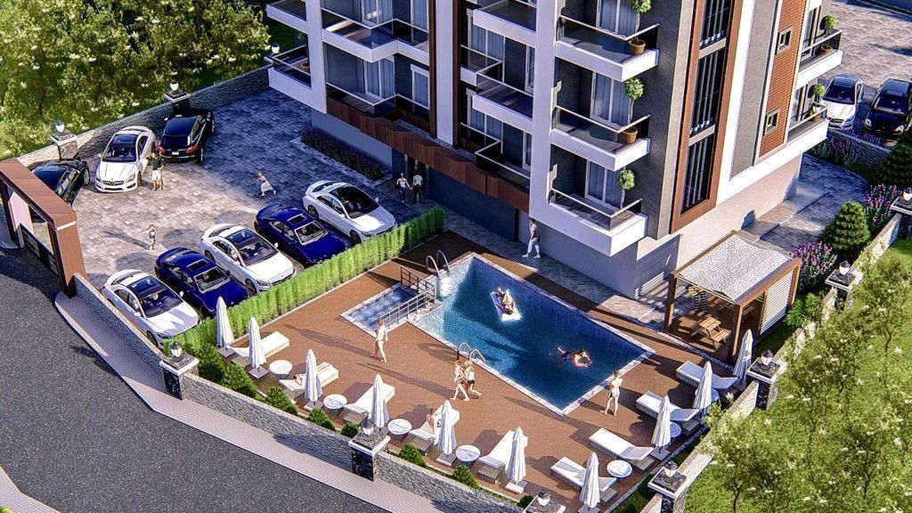 Апартаменты в Алании, Турция, 55 м2 фото 2