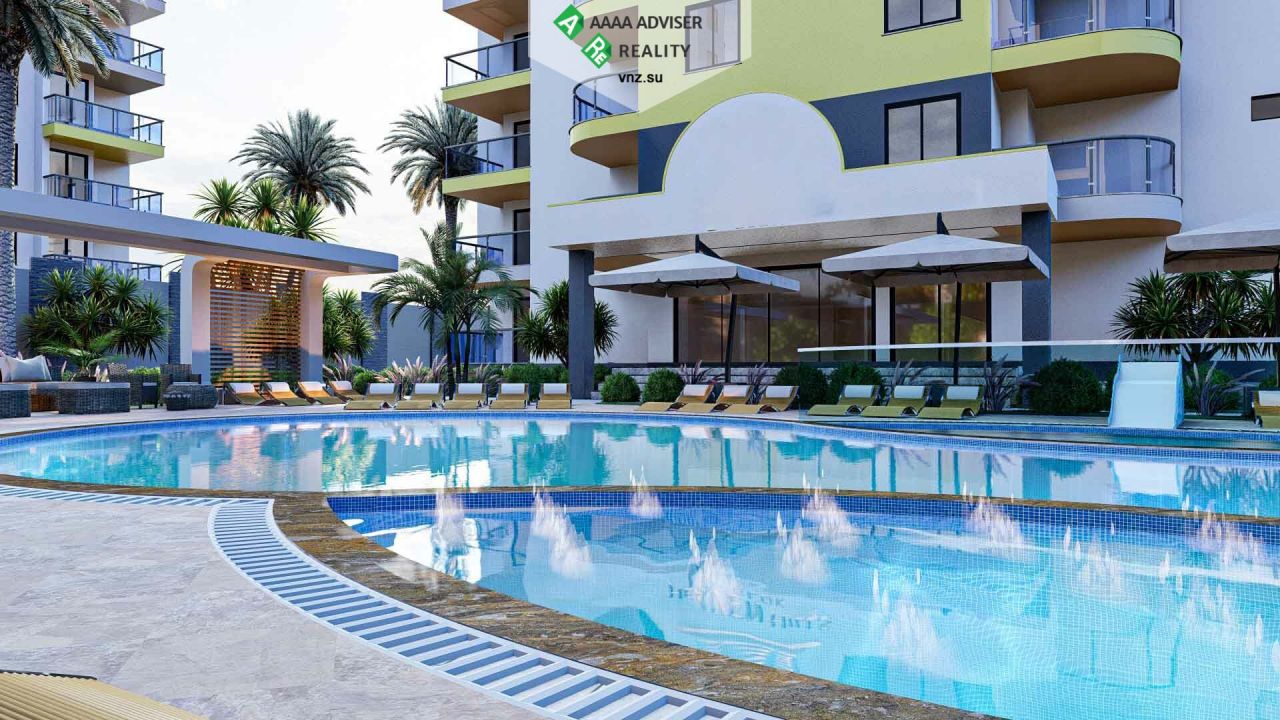 Квартира в Алании, Турция, 52 м2 фото 2