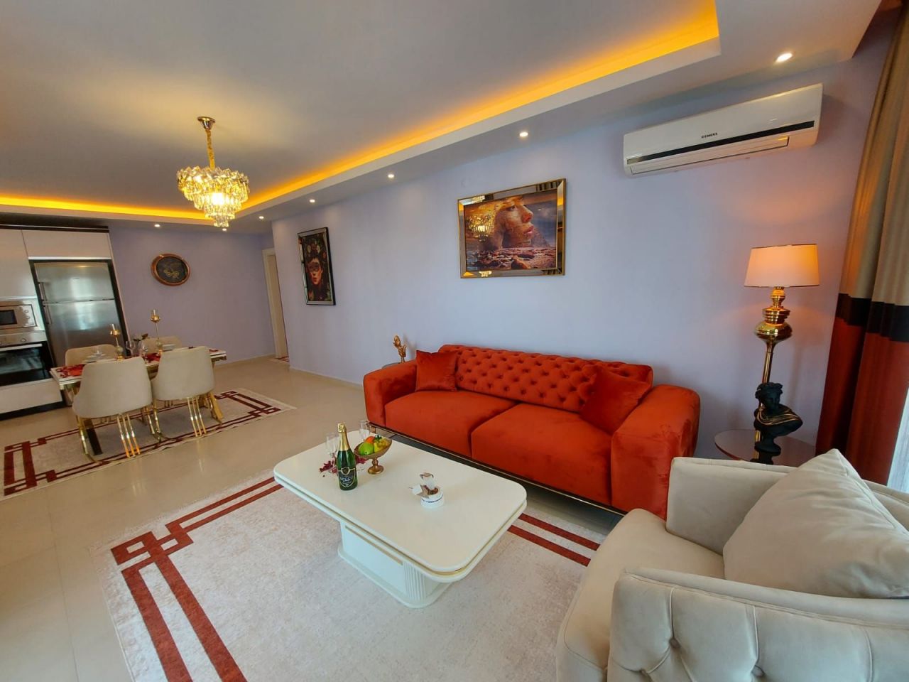 Квартира в Алании, Турция, 120 м2 фото 2