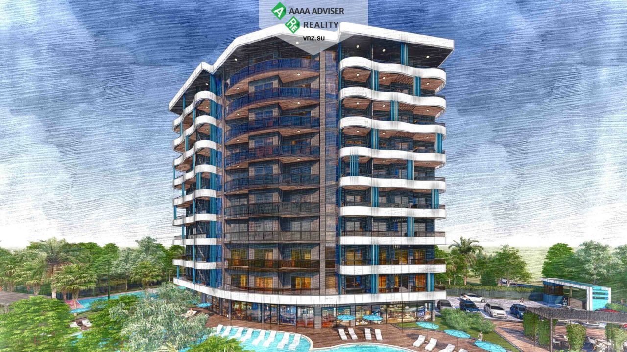 Квартира в Авсалларе, Турция, 49 м2 фото 2