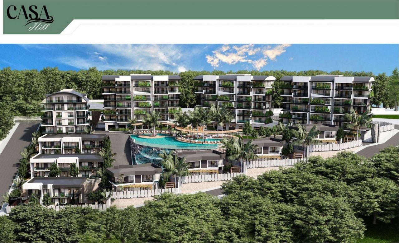 Квартира в Алании, Турция, 68 м2 фото 2