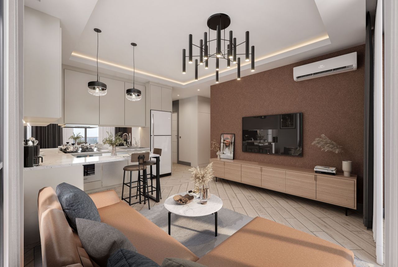 Квартира в Анталии, Турция, 90 м2 фото 3