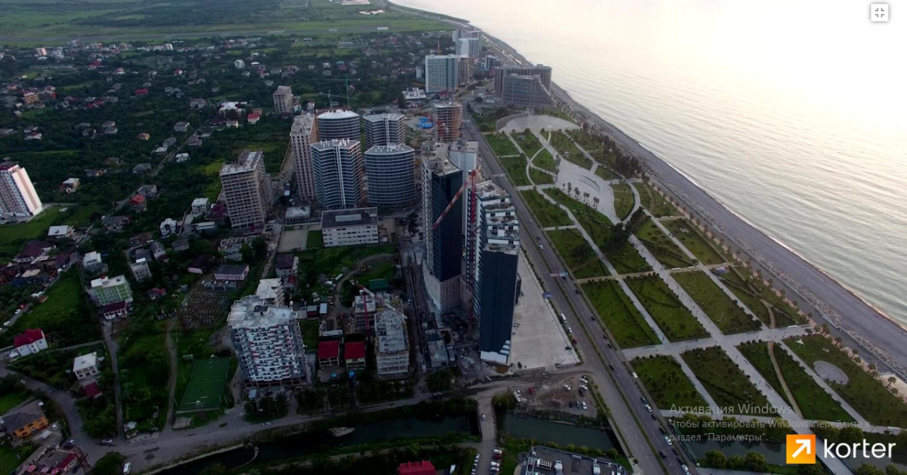 Апартаменты в Батуми, Грузия, 44 м2 фото 3