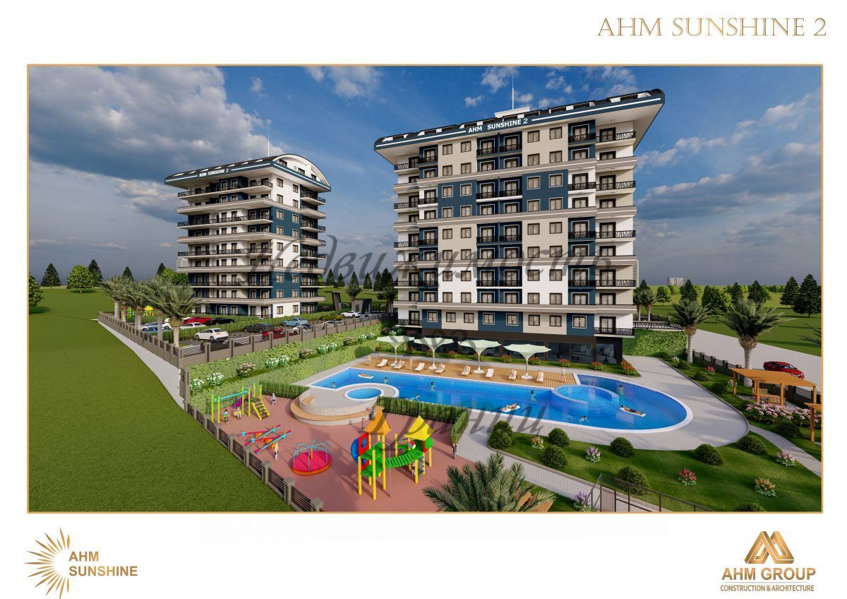 Апартаменты в Алании, Турция, 74 м2 фото 2