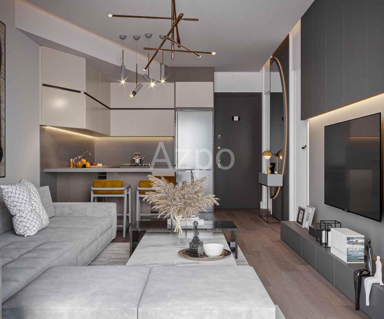 Апартаменты в Анталии, Турция, 50 м2 фото 3