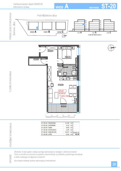 Квартира в Бежиграде, Словения, 61 м2 фото 3