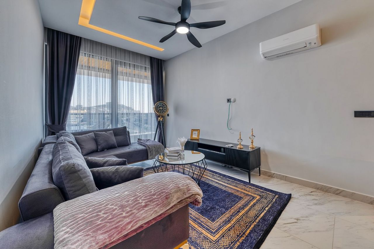 Квартира в Алании, Турция, 45 м2 фото 3