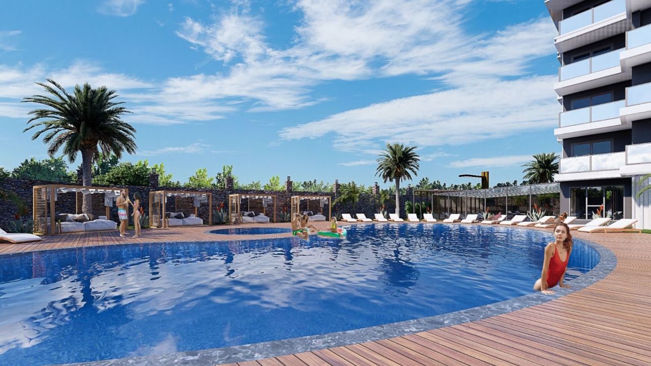 Квартира в Алании, Турция, 55 м2 фото 2