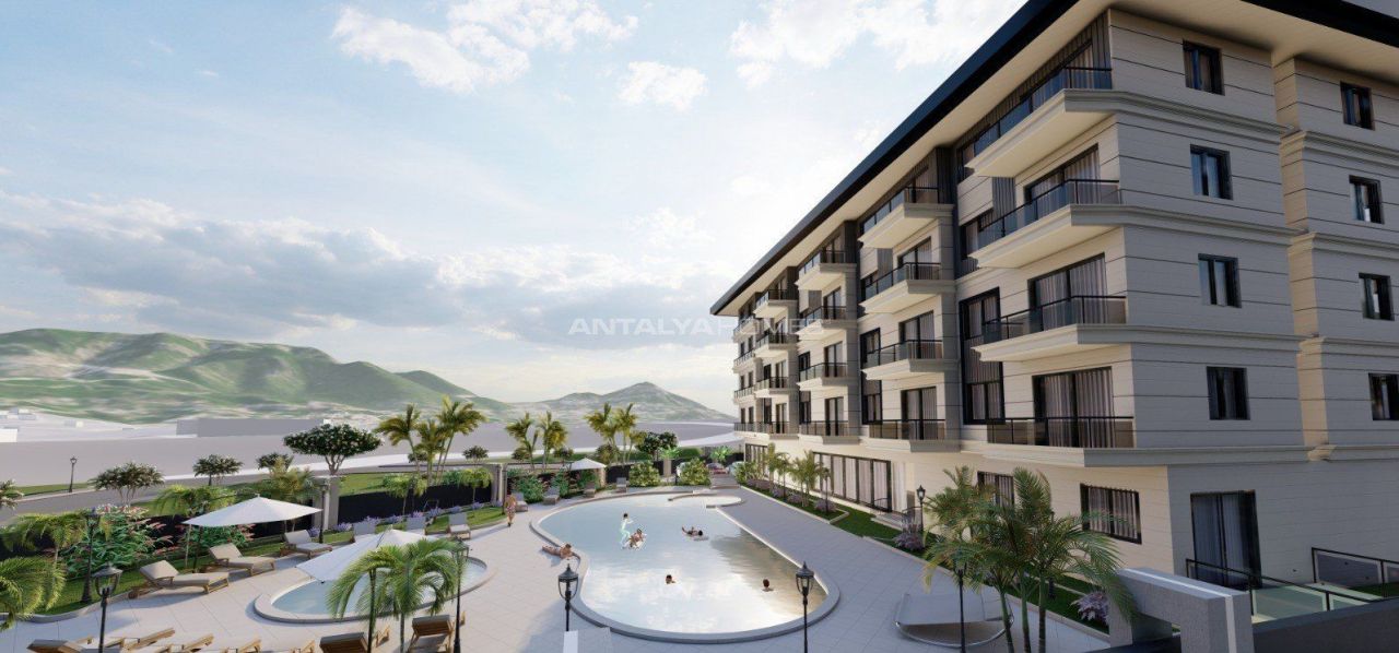 Апартаменты в Алании, Турция, 45 м2 фото 2