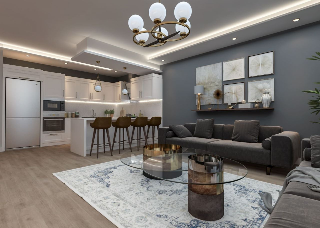 Квартира в Мерсине, Турция, 45 м2 фото 5