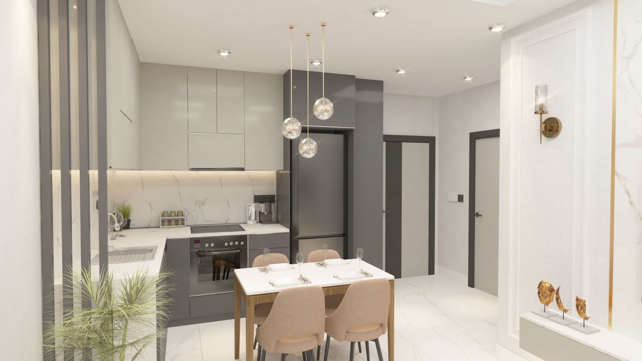 Квартира в Алании, Турция, 50 м2 фото 4